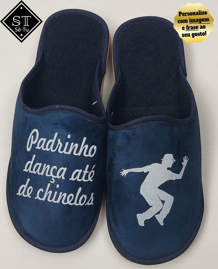Chinelos Padrinho Dança Até de Chinelos